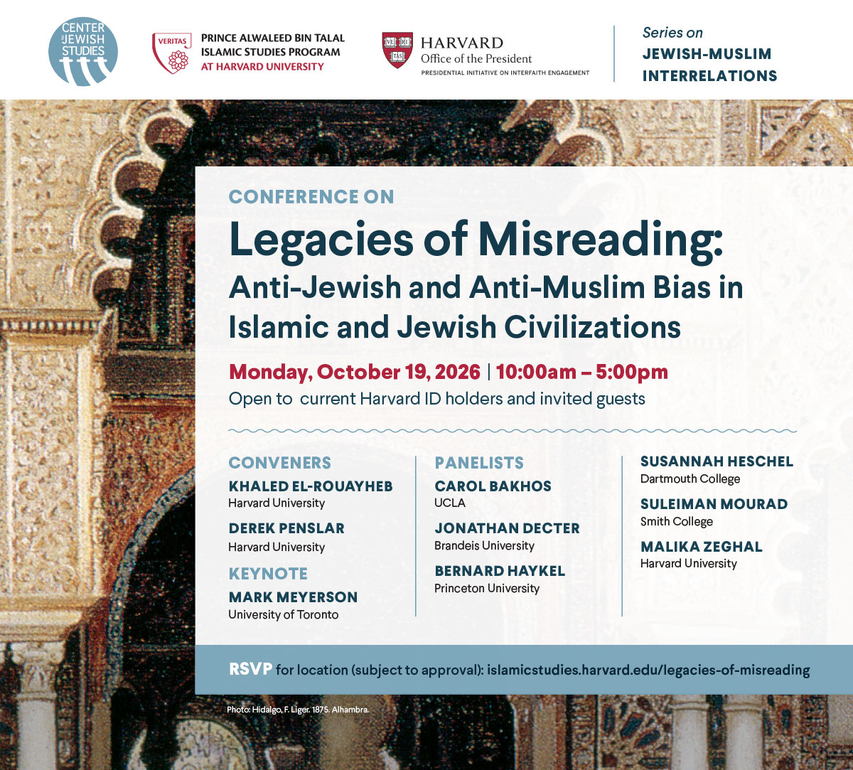 Legacies of Misreading Conference
