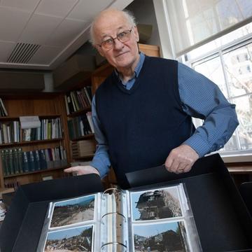Andras with photos