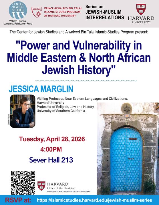 Jessica Marglin talk
