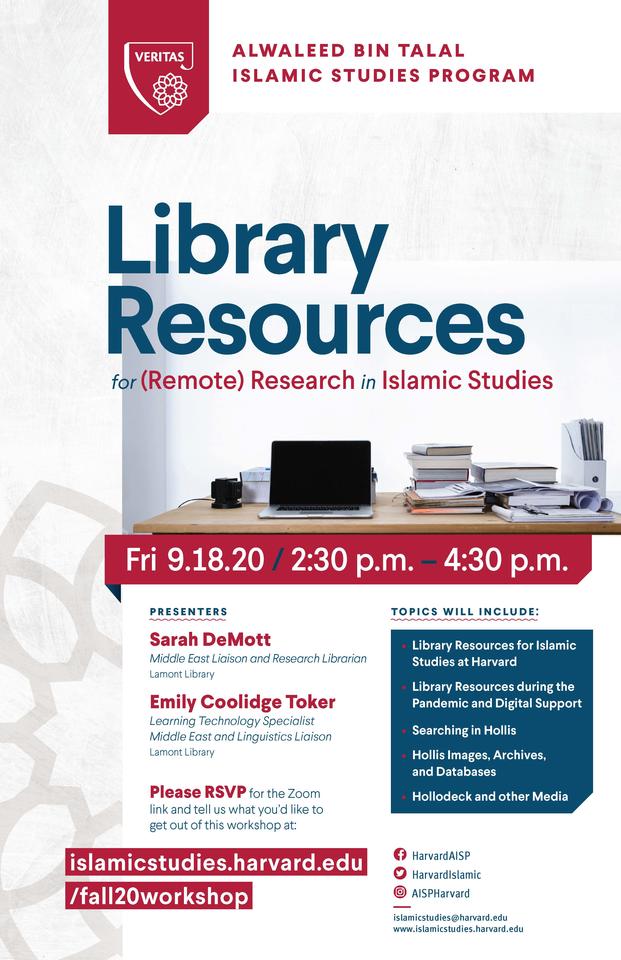 Research Methods Workshop Fall 2020