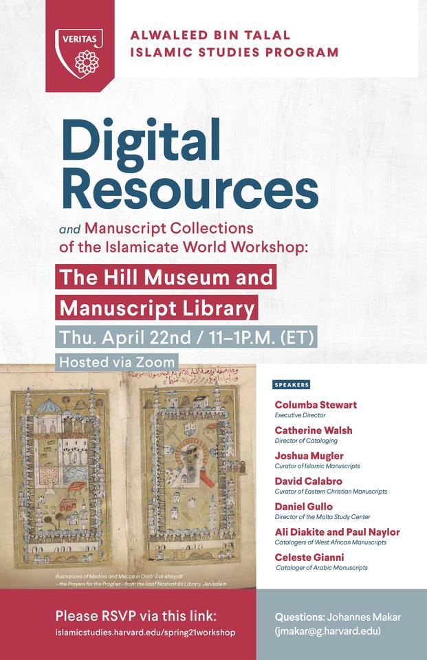 Spring 2021 Workshop poster