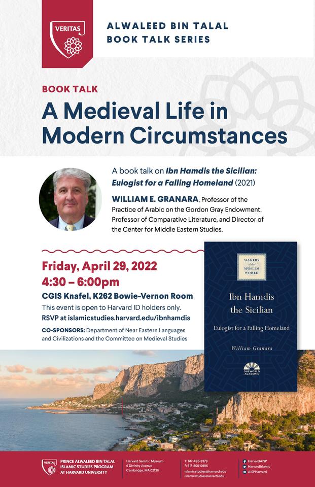 Bill Granara book talk